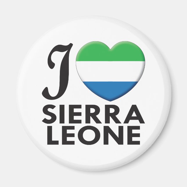 Íman Sierra Leone Love (Frente)
