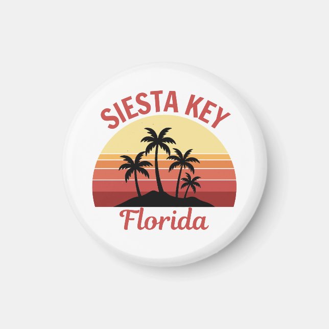 Íman Siesta Key Flórida (Frente)