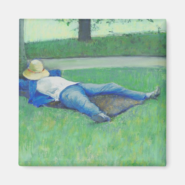 Íman Siesta (por Gustave Caillebotte) (Frente)