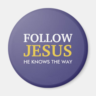Íman Siga Jesus - sabe o ímã da maneira