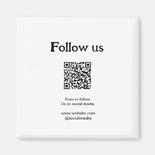 Íman Siga-nos nas redes sociais, leia o código QR para