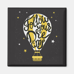 Íman Siga seu balão de sonhos