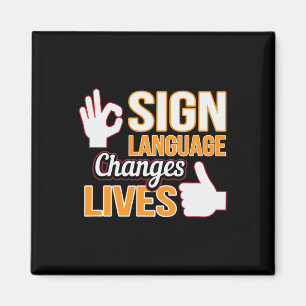 Íman Sign Language Changes Livres ASL Interpreter Deaf