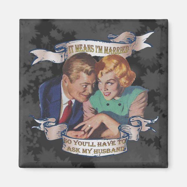 Íman Significa que sou casado, pergunto ao meu marido (Frente)