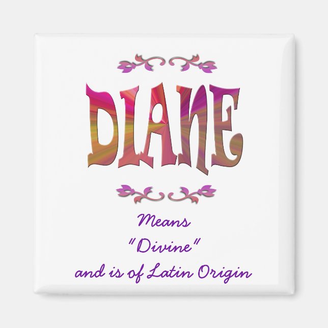 Íman Significado de Diane Magnet (Frente)