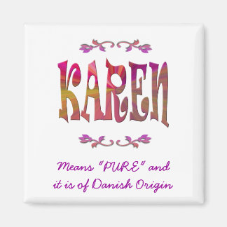 Íman Significado de Karen Magnet