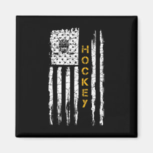 Íman Sílaba do jogador de hóquei da bandeira americana