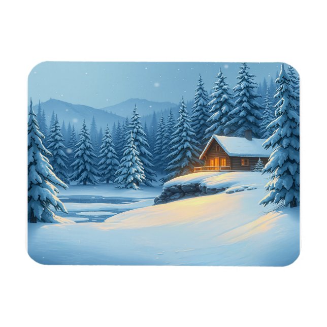 Íman Silent Snow  (Horizontal)