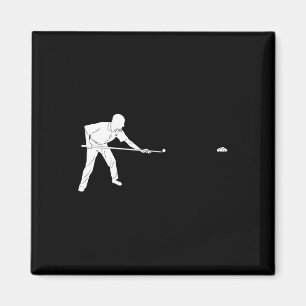 Íman Silhouette Billiards, Piscina de Narrador de 8 Oit