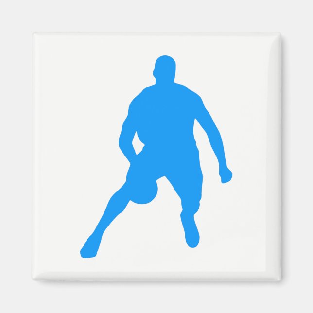 Íman Silhouette de Basquete (Frente)