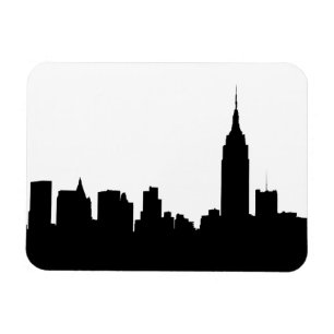 Íman Silhouette Skyline NYC, Bldg Empire State #1