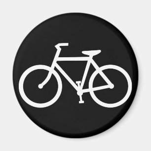Íman silhueta da bicicleta