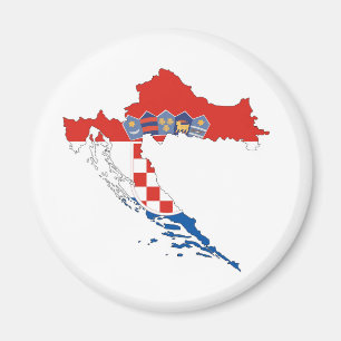 Íman silhueta da forma do mapa da bandeira de país de