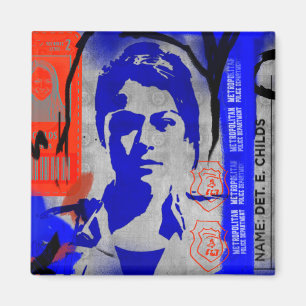 Íman Silhueta órfão do preto   Beth Childs