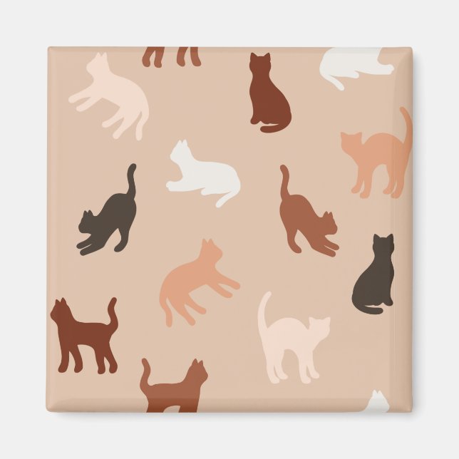 Íman Silhute de gato (Frente)