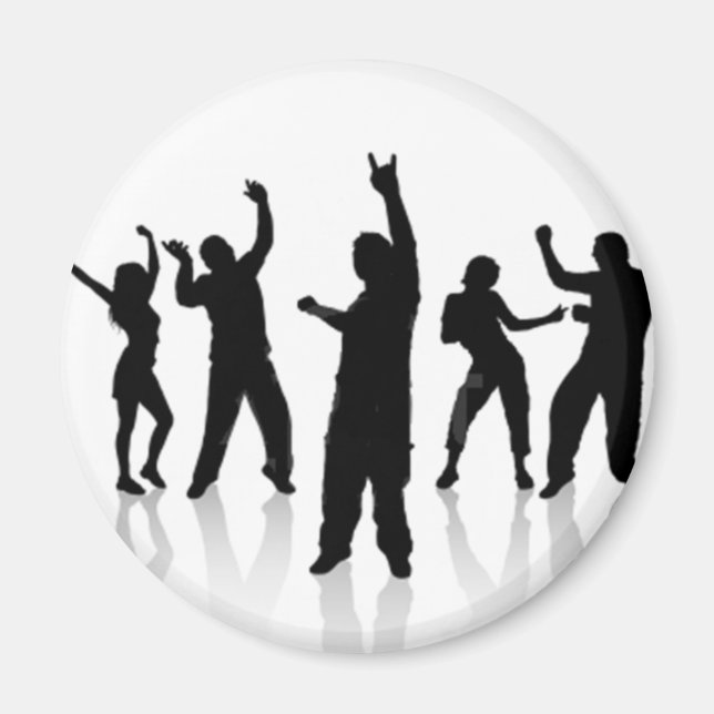 Íman Silueta de Baile (Frente)