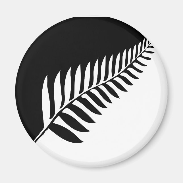 Íman Silver Fern da Nova Zelândia (Frente)