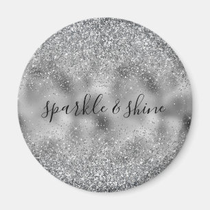 Íman Silver Glitz Sparkle