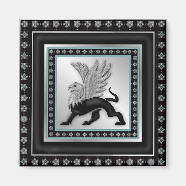 Íman Silver Griffin (Frente)