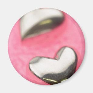 Íman Silver Hearts