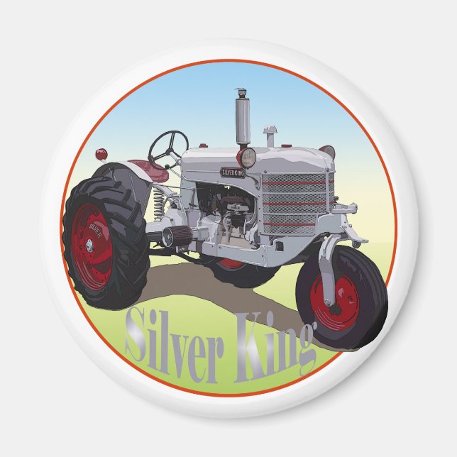 Íman Silver King Trator (Frente)