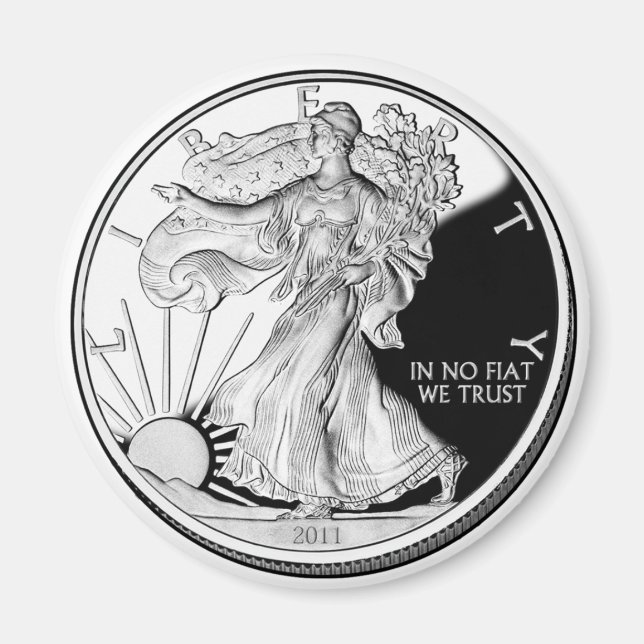 Íman Silver Ounce (Frente)