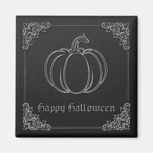Íman Silver Pumpkin Halloween