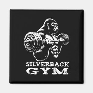 Íman Silverback Gym Gorilla Weighhing Workout Fitne