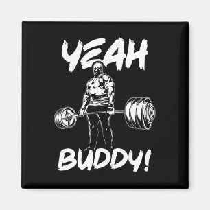 Íman Sim Buddy - Ronnie Coleman Bodybuilding Gym Motive