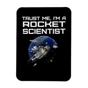 Íman Sim, é o Rocket Science Funny Aerospace