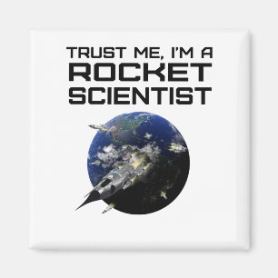 Íman Sim, é o Rocket Science Funny Aerospace