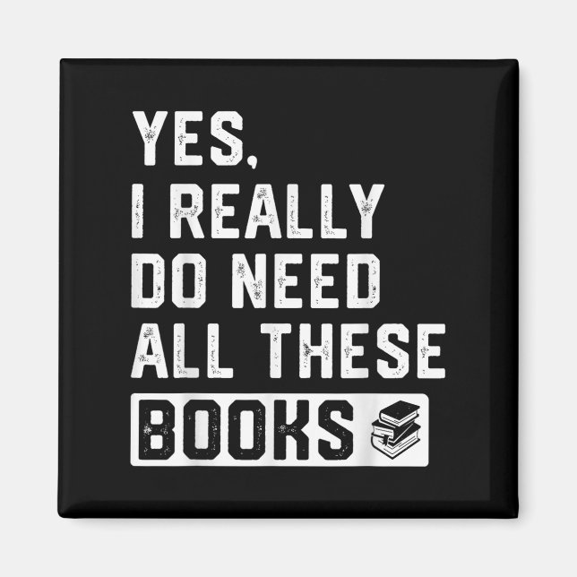 Íman Sim, eu realmente preciso de todos esses livros (Frente)