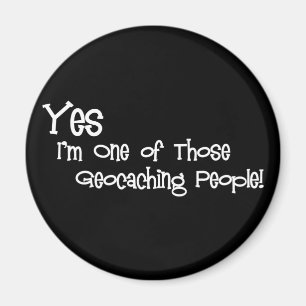 Íman Sim, eu sou uma daquelas pessoas de Geocaching!
