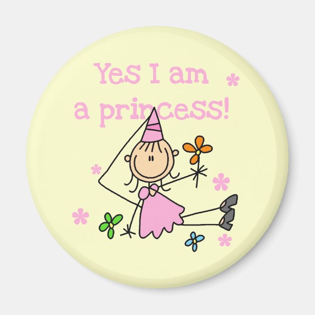 Íman Sim, eu sou uma Princesa (Frente)