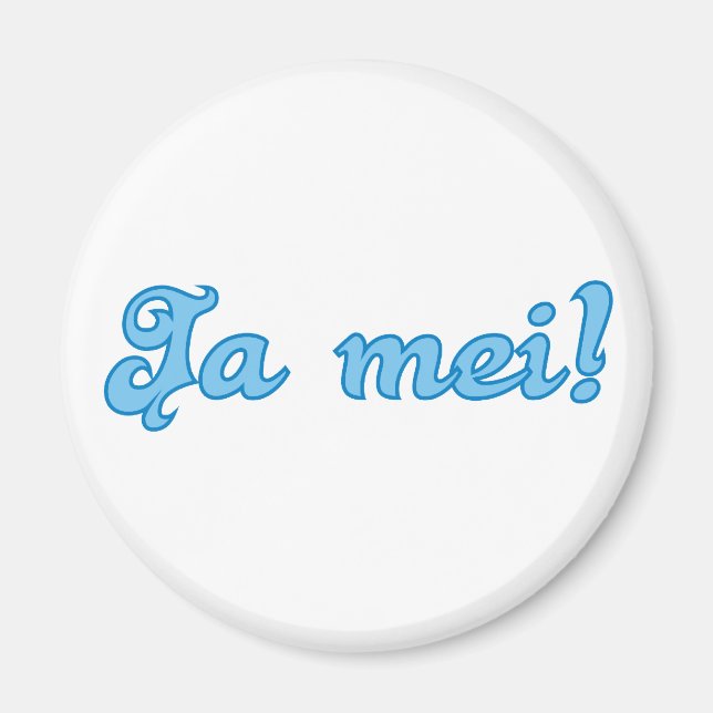 Íman sim mei Baviera bávaras bávaras bavaria (Frente)