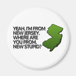 Íman Sim, sou de Nova Jersey.