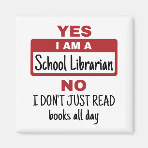 Íman Sim, Sou Uma Bibliotecária Escolar