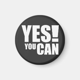 Íman SIM, VOCÊ PODE - Design de Cotação Positiva Motiva