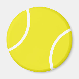 Íman Símbolo amarelo da bola de tênis