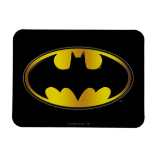 Íman Símbolo Batman | Logotipo de gradiente oval