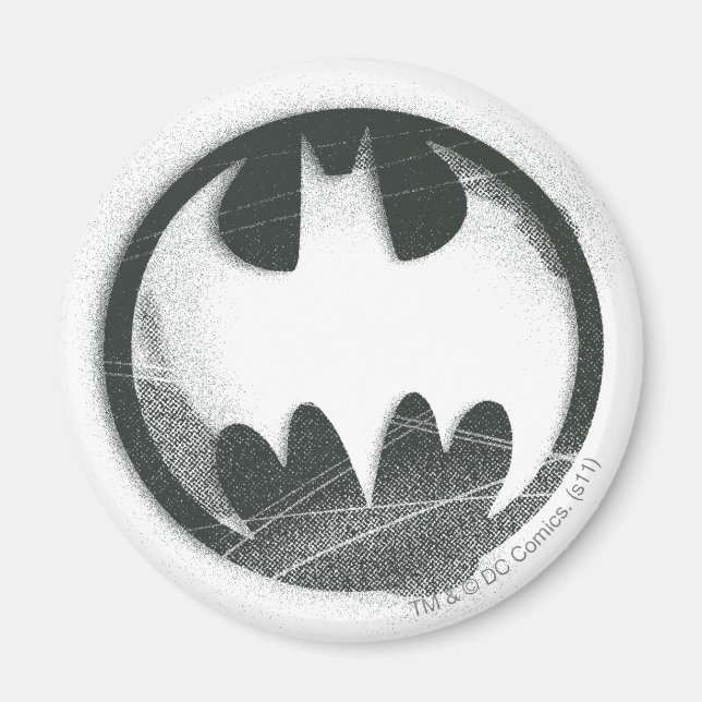 Íman Símbolo Batman | Logotipo do símbolo Spray (Frente)