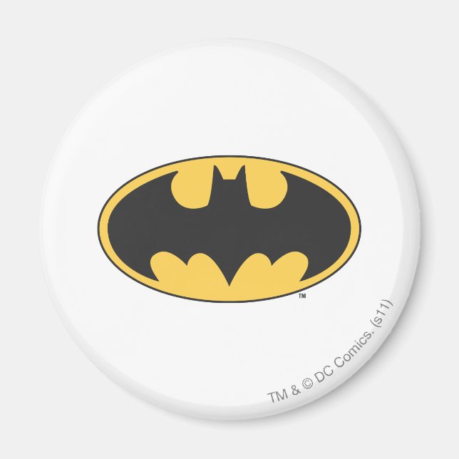 Íman Símbolo Batman | Logotipo Oval (Frente)