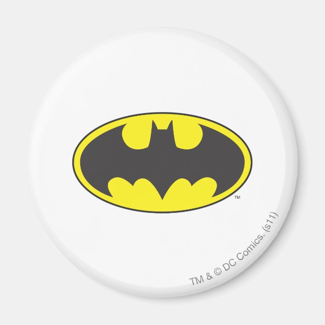 Íman Símbolo Batman | Logotipo Oval Bat (Frente)