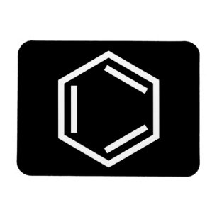 ÍMAN SÍMBOLO BENZENO RING