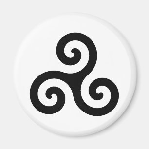Íman Símbolo Celtic Triskelion