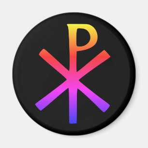 Íman Símbolo Chi Rho Magnet