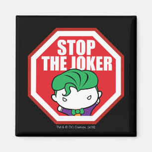 Íman Símbolo Chibi "Stop The Joker"