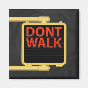 Íman Símbolo Crosswalk New York Walk