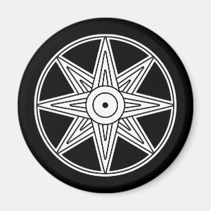Íman Símbolo da estrela de Inanna