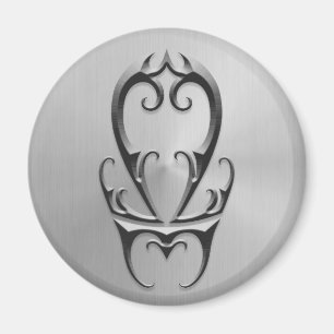 Íman Símbolo de aço inoxidável do Libra